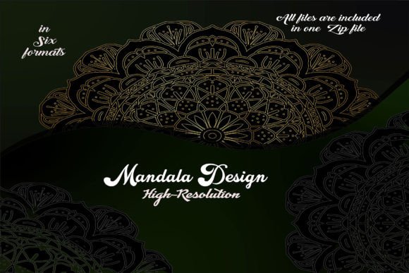 Beautiful Mandala Graphics for Local Business Freebies