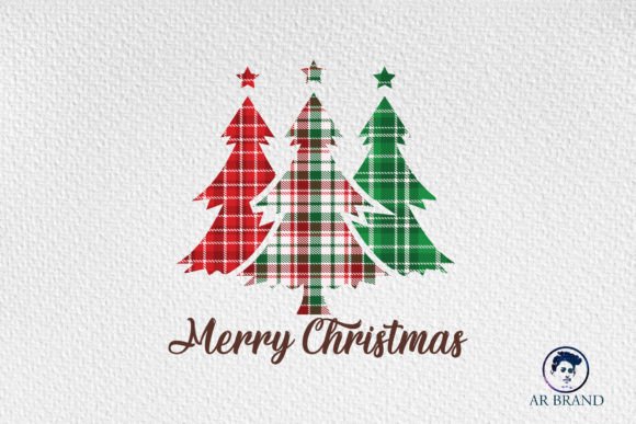 Christmas Plaid PNG Sublimation Design for Crafts and Graphics