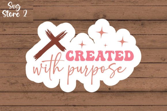 Created with Purpose: A Graphic Design Asset for Crafts and Creative Projects