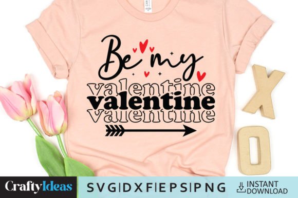 FREE Be My Valentine SVG: A Versatile Graphic Design Asset for Crafts and Merch