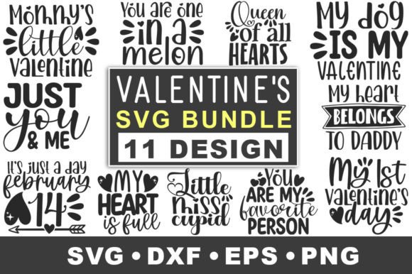 Free Valentine’s Day SVG Bundle for Crafts and Graphics Projects