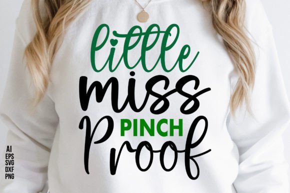 Little Miss Pinch Proof: A Versatile Graphic Design Asset for Crafts and Creative Brands