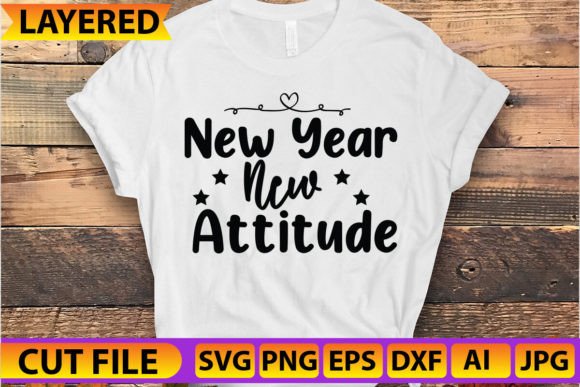 New Year New Attitude-01 Graphic Design Asset Review for Crafts