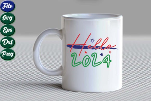 New Year SVG Design, Hello 2024 Review