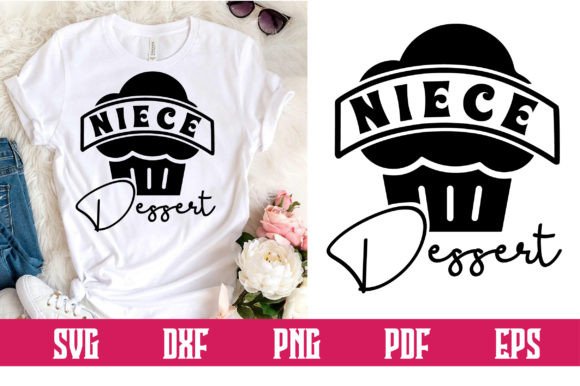 Niece Dessert Svg Design: A Versatile Graphic for Bloggers and Content Creators