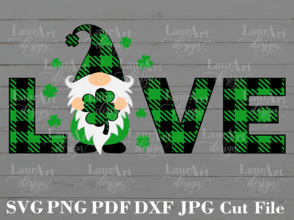 Saint Patrick’s Day Love Gnome: A Festive Graphic Design Asset for Crafts and Seasonal Campaigns