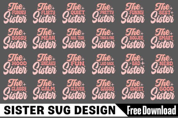 Sister SVG Design Free Bundle Review: A Practical Embroidery Asset